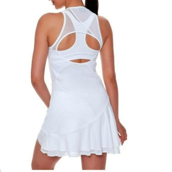 Nwt Adidas Stella McCartney FLIRTY White Tennis Dress M Medium - Picture 10 of 12